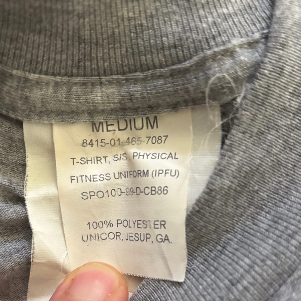 ARMY Graphic Tee - Gray - Picture 2 of 3